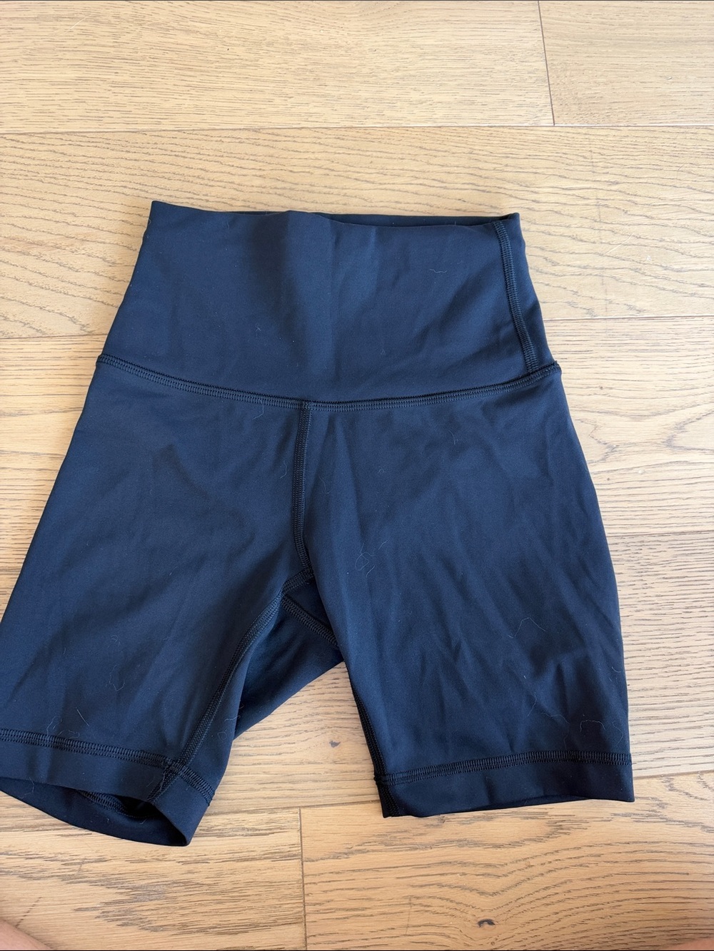 lululemon athletica Black High-Rise Wunder Train Shorts 6”